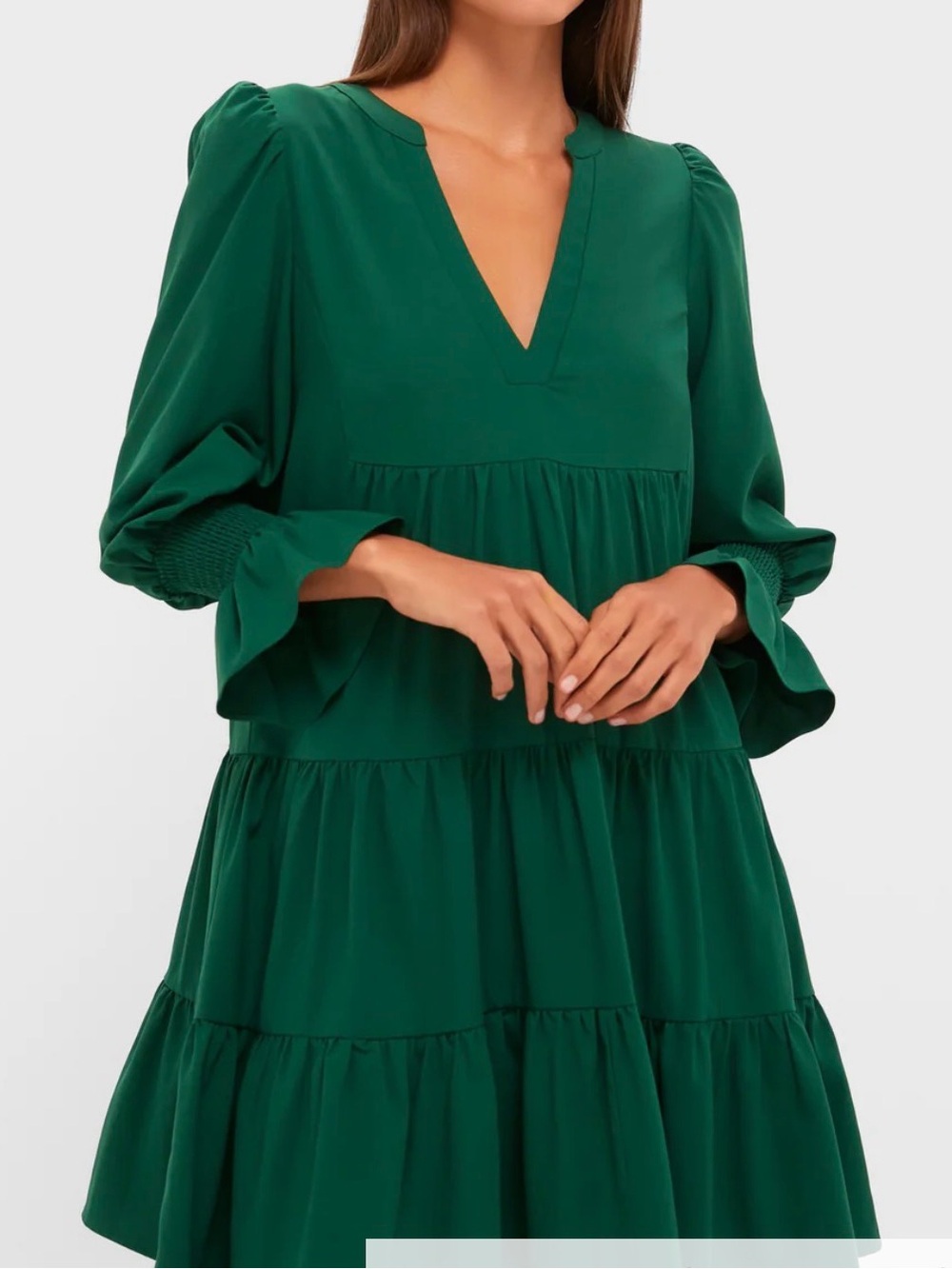 Pomander Place Emerald Green Kenzo Dress